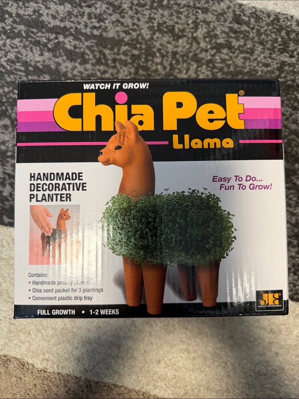 Chia Pet Llama, NIB!